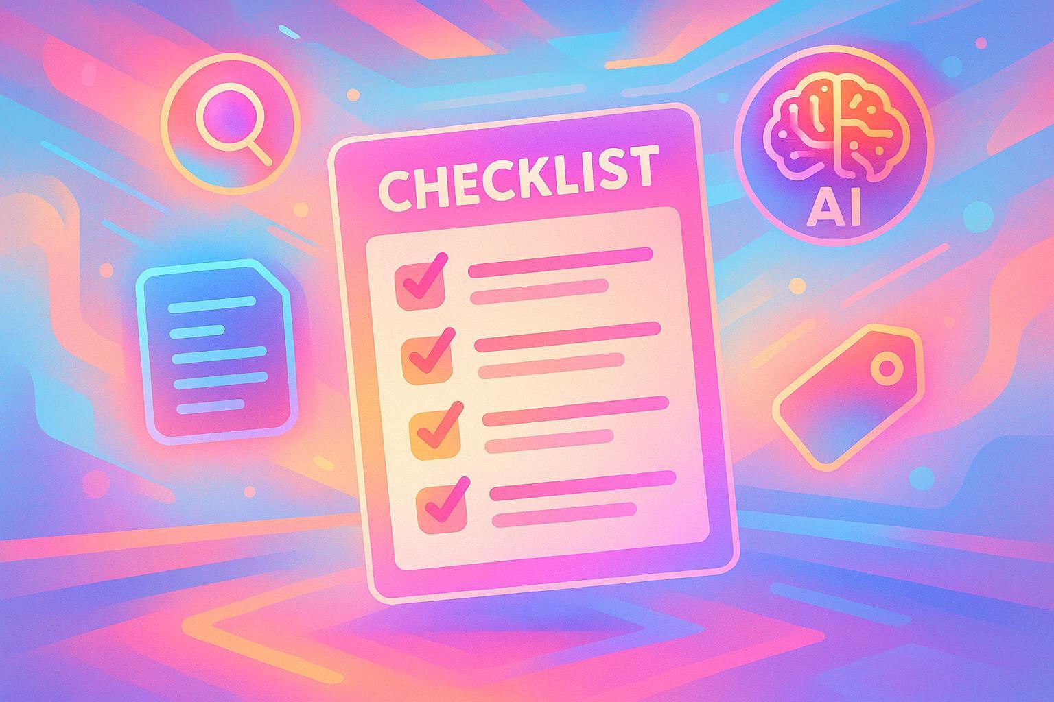 Checklist for Optimizing Repurposed Content for AI Search