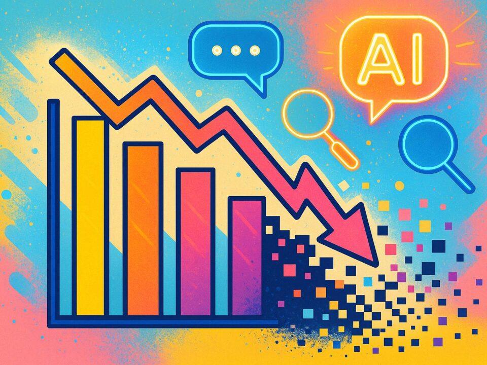 Why Is My Website Traffic Down? AI Search for Lenders.