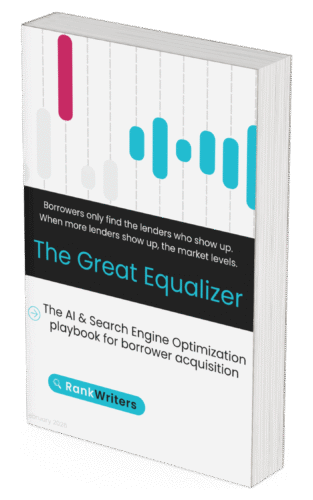 SEO the Equalizer eBook for mortgage lenders