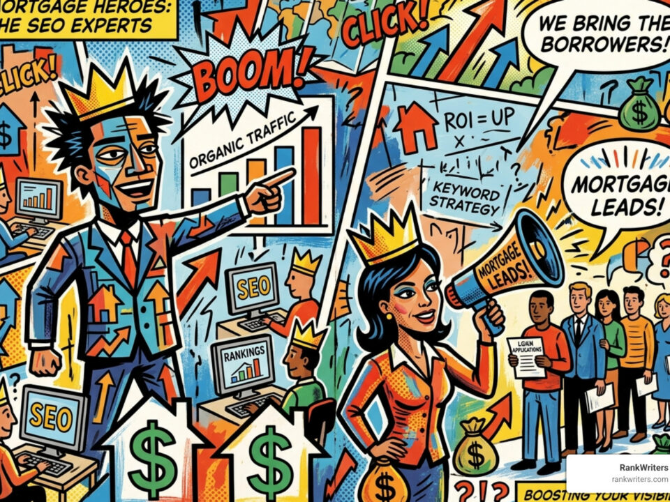 Who are the leading experts in seo for mortgage lenders?