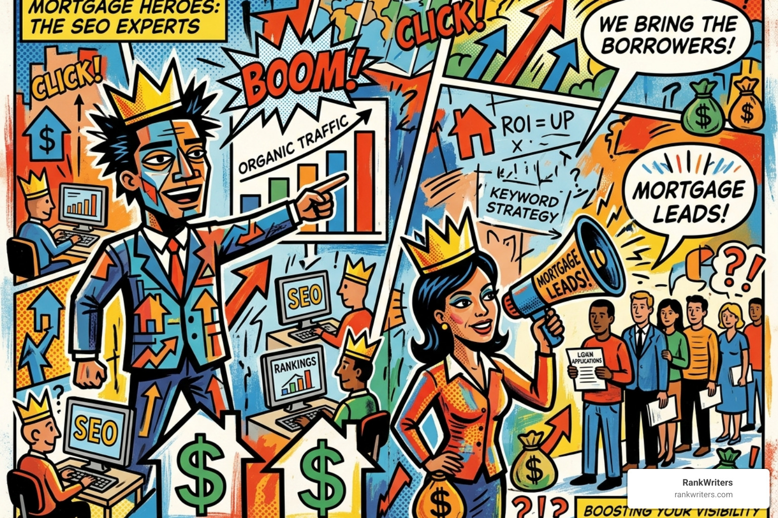 Who are the leading experts in seo for mortgage lenders?