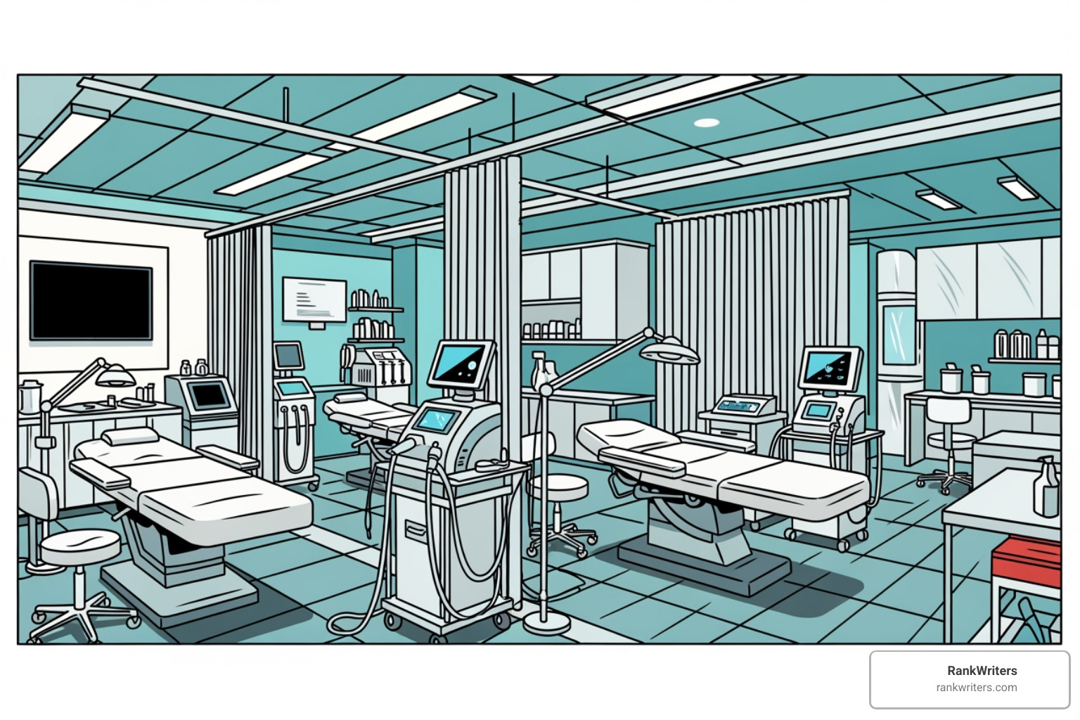 the-secret-sauce-for-medical-practice-digital-growth-image ‣ RankWriters Aesthetic practice content marketing modern clinic interior - Aesthetic practice content marketing
